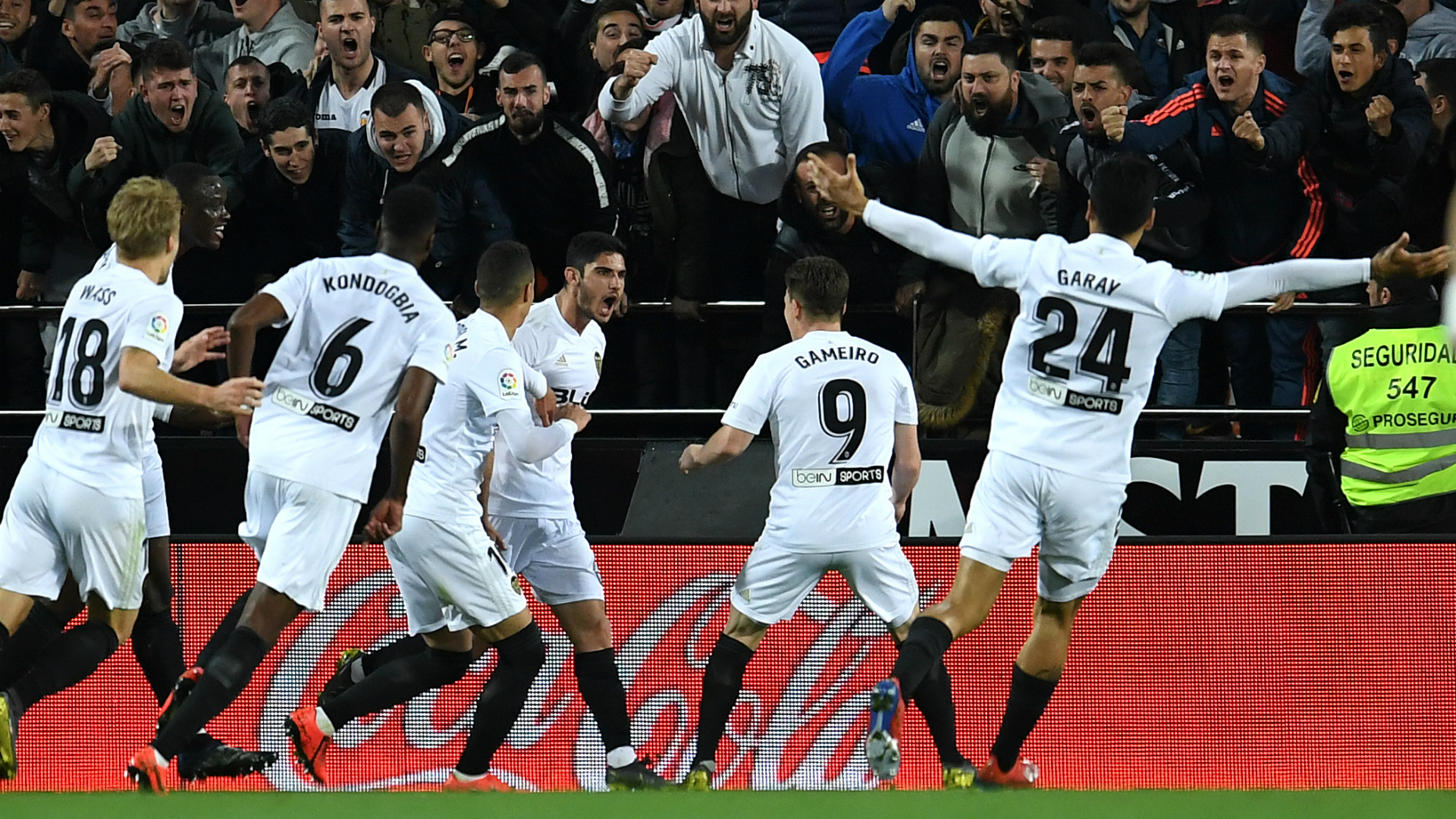 Valencia 2 Real Madrid 1: Guedes & Garay consign Zidane to first loss since return