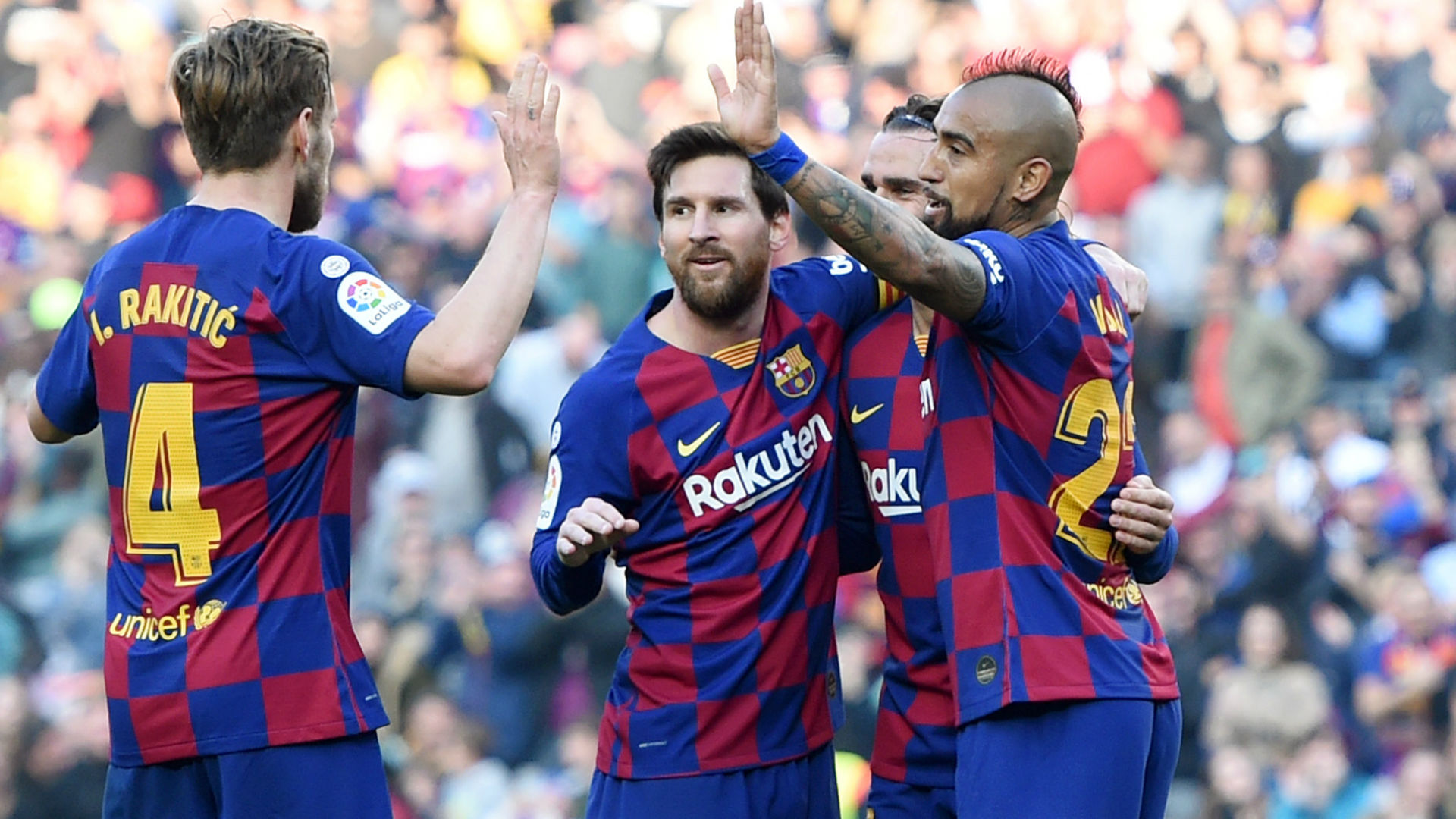 Barcelona 5-0 Eibar: Marvellous Messi flexes his muscles ahead of pivotal week