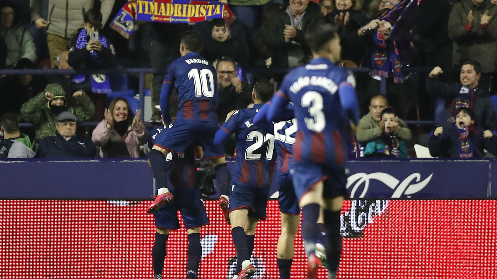 Levante 1-0 Real Madrid: Morales stuns Los Blancos as Hazard is hurt before crucial week